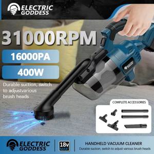 무선 진공 청소기 휴대용 핸드 헬드 먼지 송풍기 바닥 자동차 애완 동물 머리 Makita 18V 배터리 핀에 대한 다기능 청소 도구