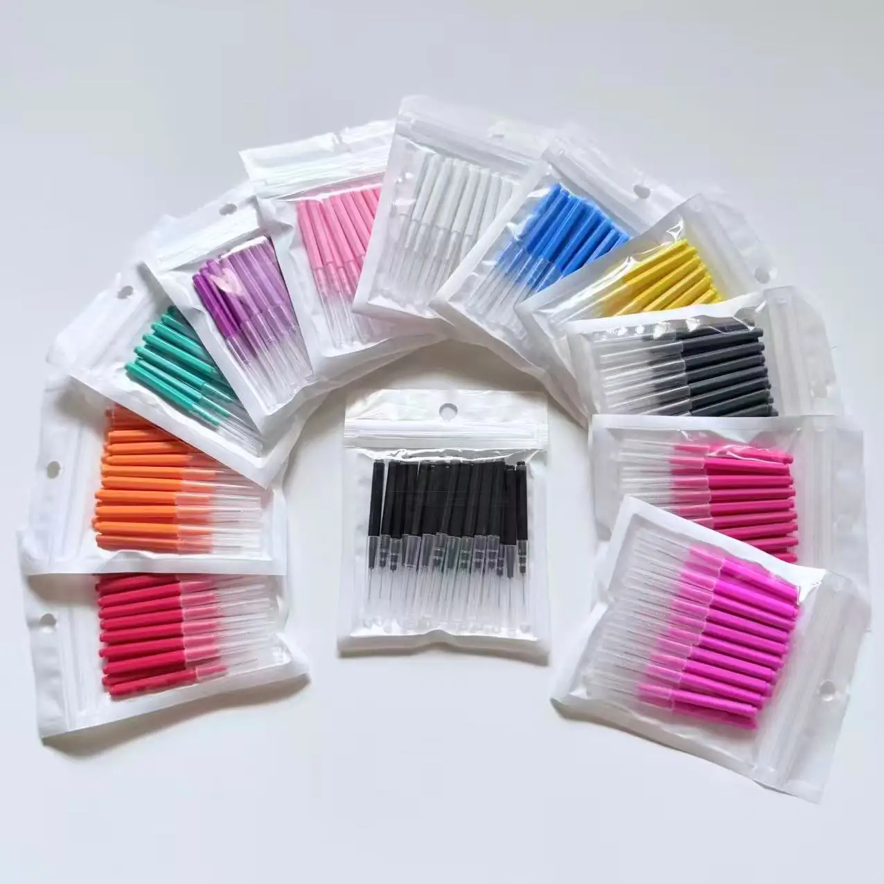 성인용 직선 치간칫솔 30개, 치간칫솔 세척, 교정기, 치아 사이 간격