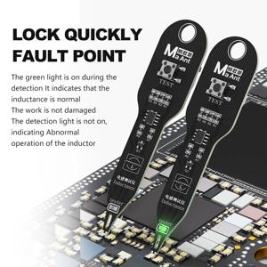 MaAnt 인덕턴스 테스터 마더 보드 코일 테스터 인덕터 감지기 수리 도구 전자기 유도 빠른 오류 확인 수리