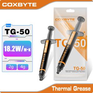 Coxbyte 써멀 페이스트 18.2W/mk CPU 쿨러용 AMD 인텔 프로세서 컴퓨터 쿨링 팬 VGA GPU 컴파운드 히트싱크 플라스터