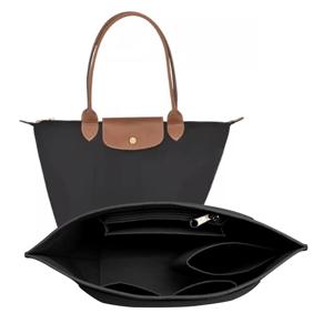 펠트 이너백, 대용량 핸드백 이너백, 여행 가방 수납 가방, 펠트 이너백