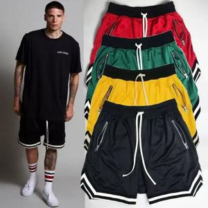 남성 스포츠 농구 반바지 메쉬 빠른 건조 체육관 반바지 여름 피트니스 조깅 캐주얼 통기성 짧은 바지 Scanties 남성