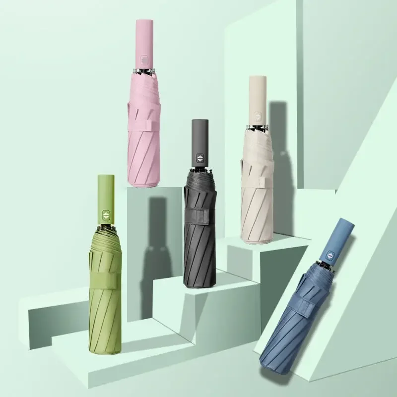 모란디 완전 자동 우산 블랙 글루 자외선 차단 선우산 플러스 선우산 도매