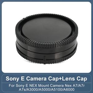 카메라 전면 캡 바디 캡 후면 렌즈 캡 Sony E NEX 마운트 카메라 NEX A7 A7r A7s A3000 A5000 a5100 A6000 캡 커버 보호대