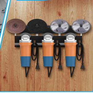 앵글 그라인더 및 폴리셔용 헤비듀티 벽걸이 |   금속 벽걸이형 수납 선반 차고 및 작업장용