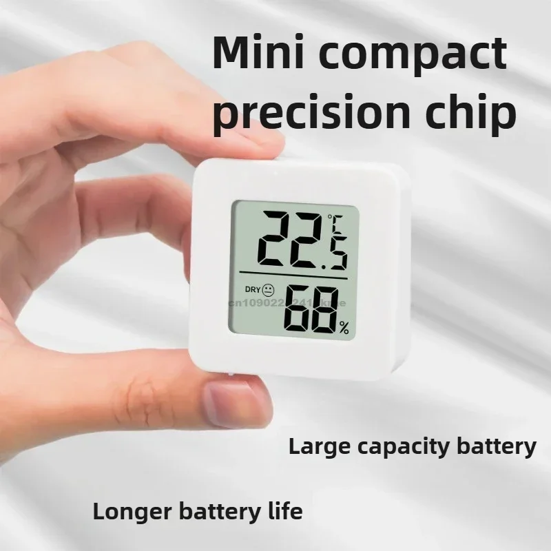 디지털 온습도계 실내 미니 온도 LCD 전자 모니터 습도계 실외 실내 온도계