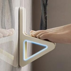 다기능 욕실 키트: 구멍 없는 용품, 발판, 바디 클렌징 및 발 마사지 도구