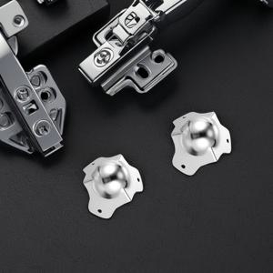 4pcs 금속 볼 코너 프로텍터 가구 캐비닛에 대한 내구성 충격 흡수 나무 상자 주방 선반 가장자리 가드 어린이