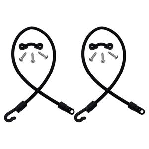 보트 낚싯대 테이머 거치대 휴대용 탄성 로프 후크 고정 버클 세트, 조정 가능한 데크 마운트 커넥터, 카약 해양 보트용