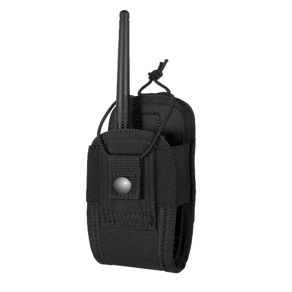 라디오 파우치 홀더 라디오 홀스터 Molle 라디오 파우치 범용 라디오 케이스 경찰 소방관을위한 군용 헤비 듀티 라디오 가방 2