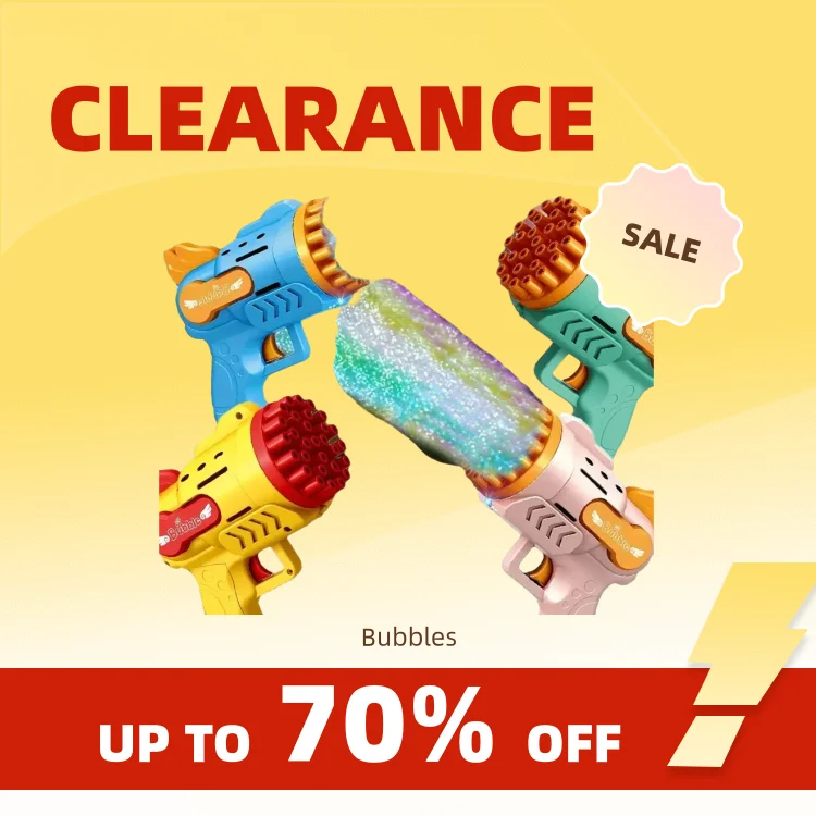 클리어런스_라이트업 버블건 - 29홀 개틀링 블래스터 (남아 및 여아용, 6-14세) (배터리 및 버블액 미포함)