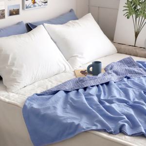 까사베르데 마르 블루 양면 여름이불