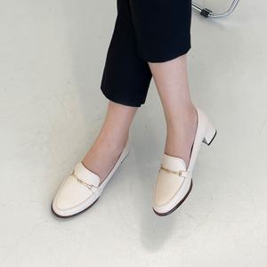 리엔나 로퍼힐 펌프스 4cm