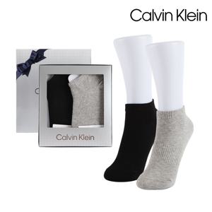 CK양말 여성 커프포인트 스니커즈 2족세트 CKL13005S2