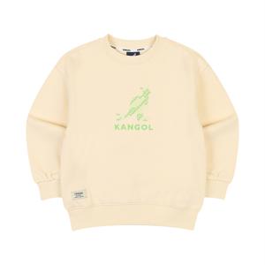 20. [택가 79000] 레터 모자이크 스웨트셔츠 PD 0003 크림