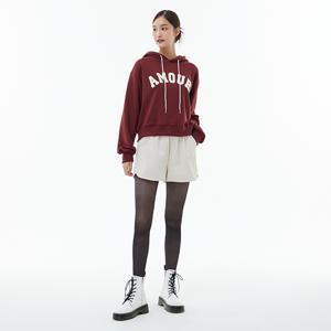 랩[정가 49,900] 글로시 밴딩 레더 숏팬츠AP4LPA40