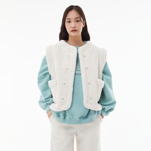 랩[정가 129,900] 아웃포켓 무스탕 베스트AP4MVA61