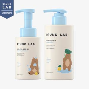 베이비 마일드 탑투토 워시 300ml X 로션 300ml