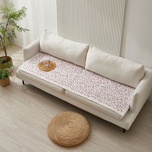 퐁퐁이 여름 쇼파패드 쿨 시어서커 소파 매트 깔개 커버 4인용