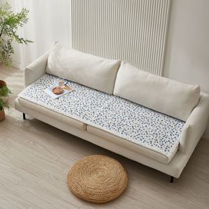 퐁퐁이 여름 쇼파패드 쿨 시어서커 소파 매트 깔개 커버 3인용