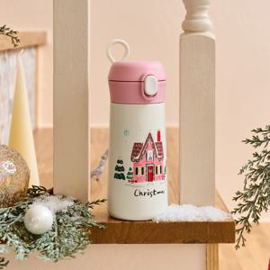 메리티파티 원터치 핸들 텀블러 350ml 핑크