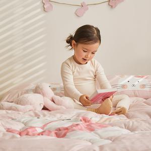 [베이직키즈]댄싱바니 M2 안티알러지 주니어 차렵세트 JR/SS