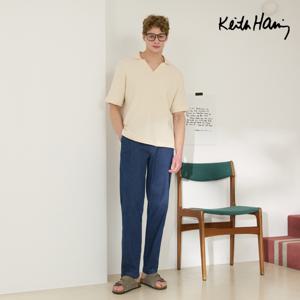 [최초가69,900]키스해링 25SS 이지 데님팬츠 2종 남성