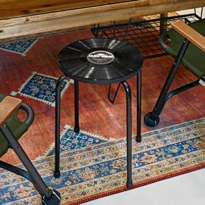 [세이투셰] 바이닐 스툴 블랙