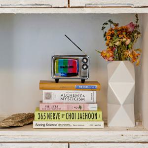 [세이투셰] 80년대 TV 인센스 홀더 브라운