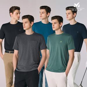 [Millet GOLF]  25SUMMER 기능성 반팔 티셔츠 5종 남성