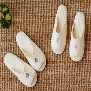 효재 광목 거실화 가정용 사무실 슬러퍼 실내화 미끄럼방지 세탁가능 어린이집 교사 집들이선물