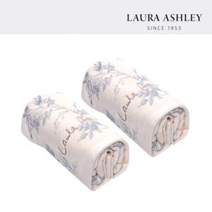 로라에슐리 뉴클래식 엘더우드 60수 타월 2P ( 블루 / 브라운 )