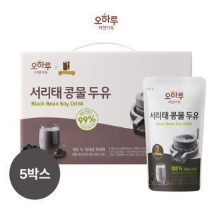 오하루 자연가득 서리태 콩물 두유 5박스 (75팩)