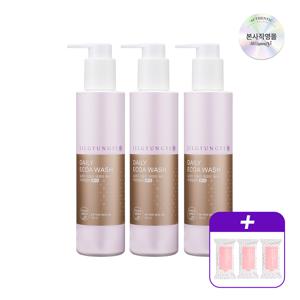 여성청결제 데일리 에코아워시 골드 젤 200ml*3+페미닌티슈 10매입x3개