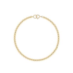 [GB] 데일리 3mm 볼 14K GOLD 팔찌 LWB25015G