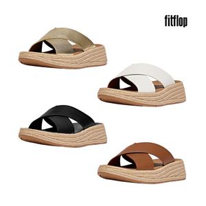 [25SS]F-모드 에스파듀 레더 플랫폼 슬라이드 4종 1택