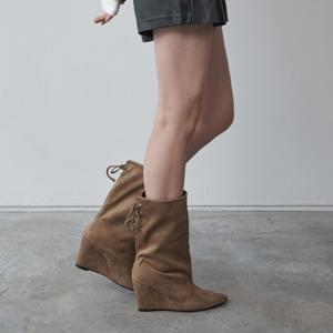 포쉬 웨지 미들부츠 412546003 (8cm)