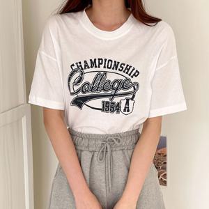 [LBRAND] 선데이 스터디 반팔 티셔츠