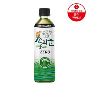 롯데칠성 솔의눈 제로 500ml x 24개