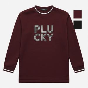 여성 네오프랜 레터링 루즈핏 맨투맨 (NTI623)