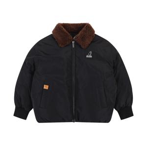 부클카라 포인트 블루종 다운 점퍼 RD 0106 블랙