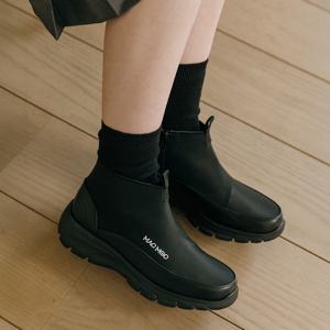 Radi 라디 소프트 텍스쳐 숏 부츠_1color 4.5cm