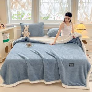 마리떼 양털극세사 겨울이불 싱글 (150X200cm)