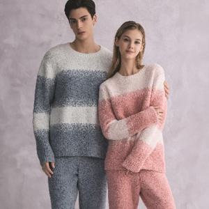 비비안 도톰하고 부드러운 탁텔원단의 커플 홈웨어상의 EZ1947 EZ2947