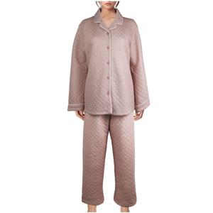 비비안 가볍고 포근하고 따뜻한 삼중직 여성 잠옷 WP8874A