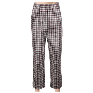비비안 고급스러운 면 선염체크의 여성 홈웨어바지 EZ1952P