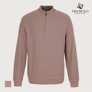 [TREMOLO] 융본딩 하프집업 니트_TRBBH3W9441