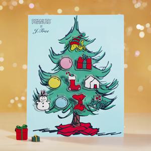 [피너츠 공식 콜라보] 스누피 아크릴 집게 크리스마스 오너먼트 10종 (즐거운 트리 꾸미기)