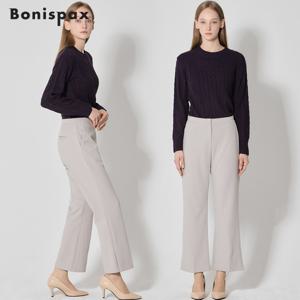 옆트임 부츠컷 기모 팬츠