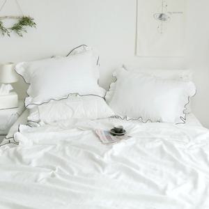 까사베르데 일리아나 프릴 양면이불/베개커버